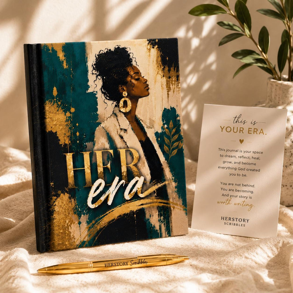 Guided Prompt Journal for Women. Self Discovery & Healing Hardcover Notebook. Self Care Gift for Black Women. Reflection and Personal Growth