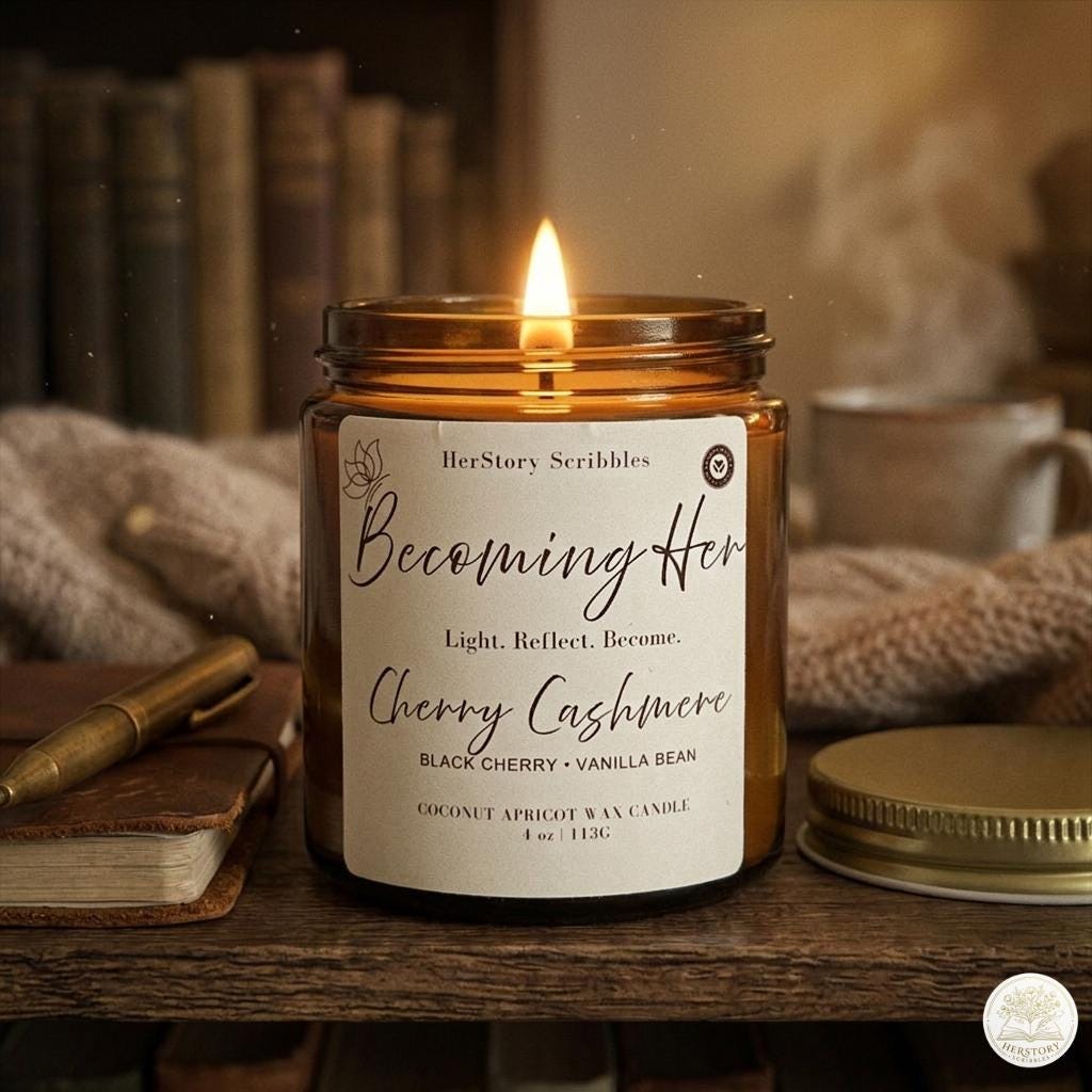 Becoming Her Self-Care Ritual Set • Journal, Mug, Candle,