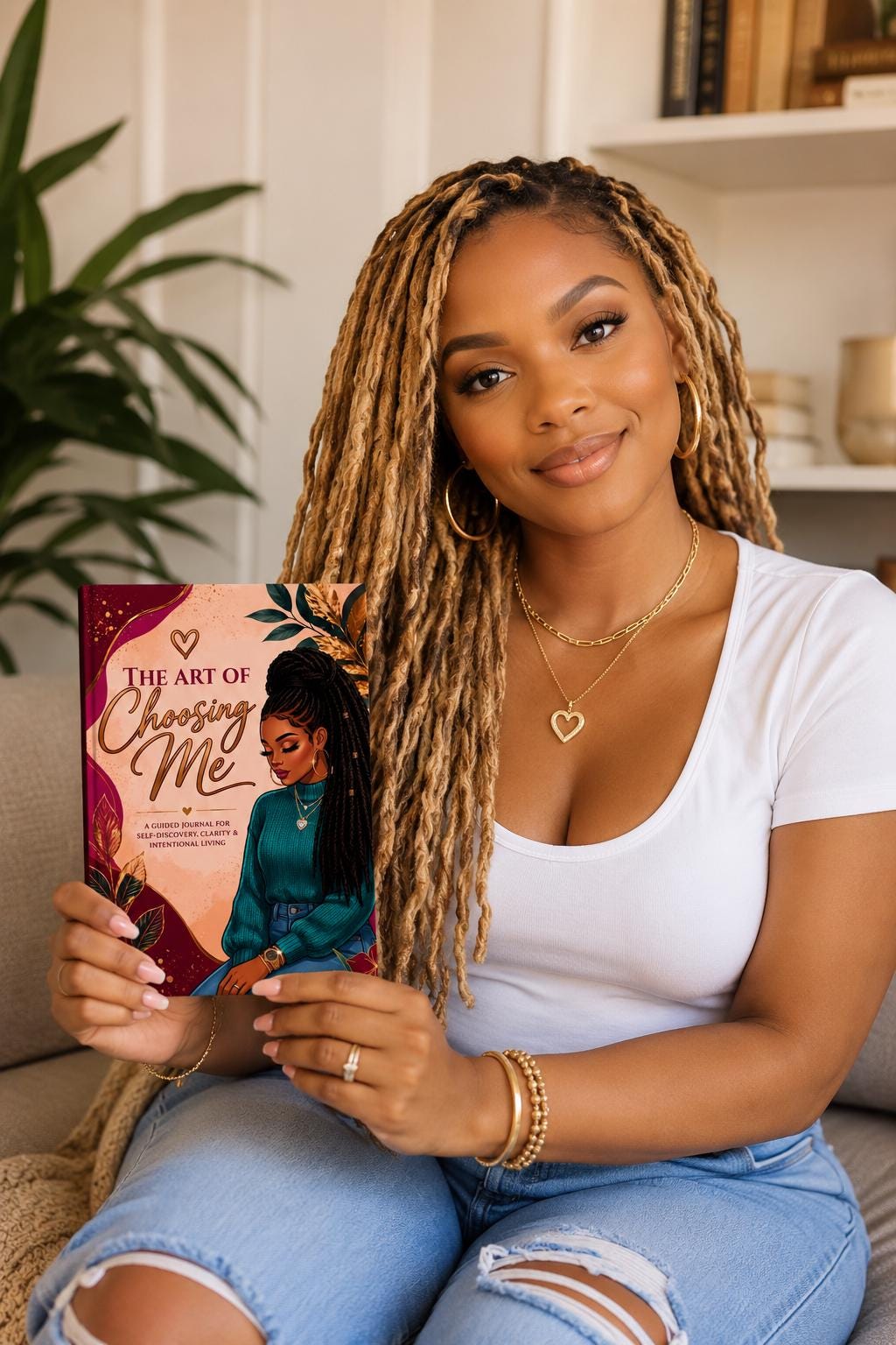 Guided Prompt Journal for Self-Discovery, Clarity & Intentional Living, Healing Prompts for Women, The Art of Choosing Me