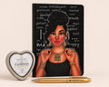 Empowerment Journal for Black Women.  Affirmation Notebook. Self Love & Confidence Gift | Inspirational Writing Journal