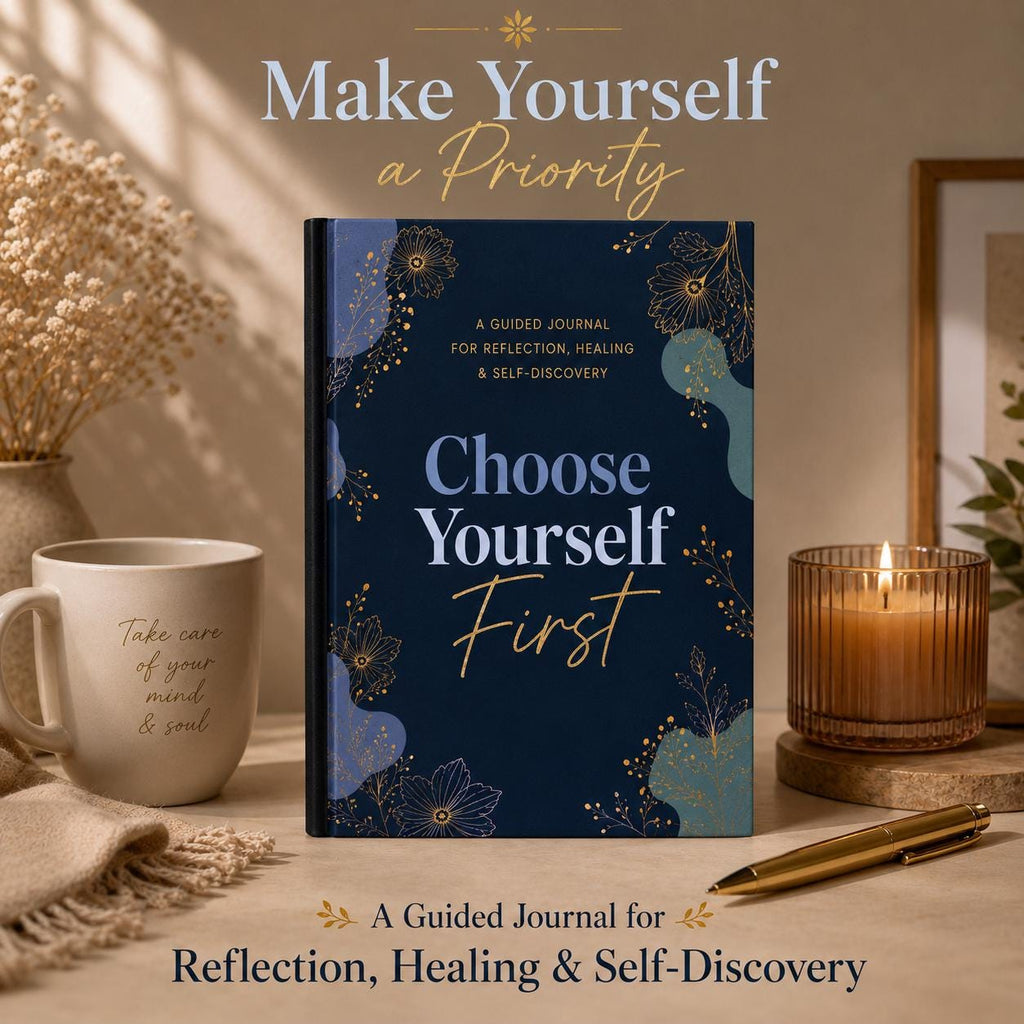 Guided Prompt Journal for Women | Healing, Reflection and Self-Discovery | Personal Growth Journal