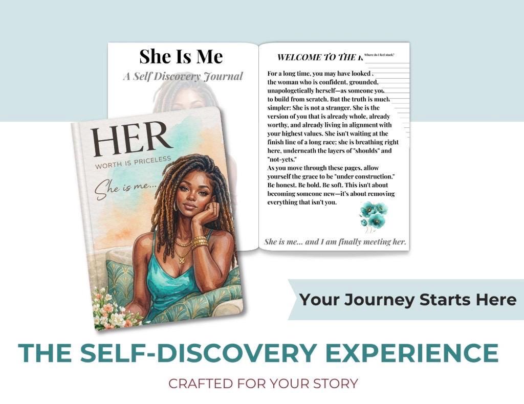 Self Care Gift Set for Women | Guided Journal, Affirmation Mug & Candle. Black Woman Self Love Gift Box. Relaxation, Healing Set