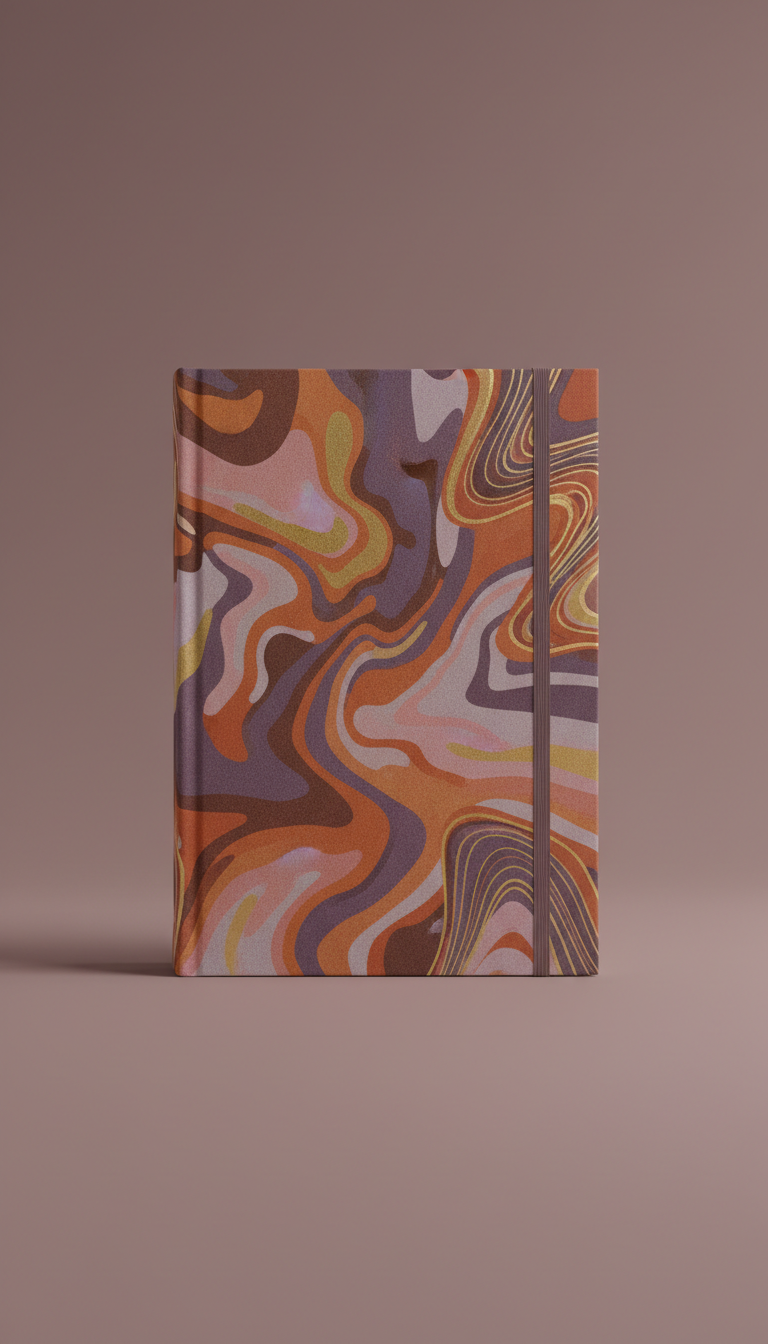 Royal Plum Hardcover Journal