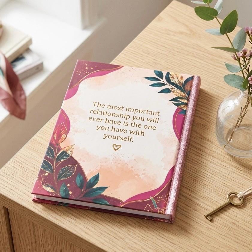 Guided Prompt Journal for Self-Discovery, Clarity & Intentional Living, Healing Prompts for Women, The Art of Choosing Me