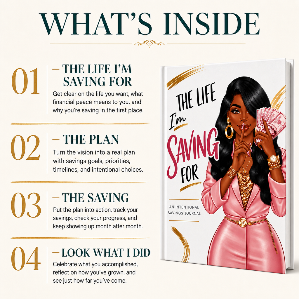 Savings Journal Gift Set | 12-Month Budget Planner