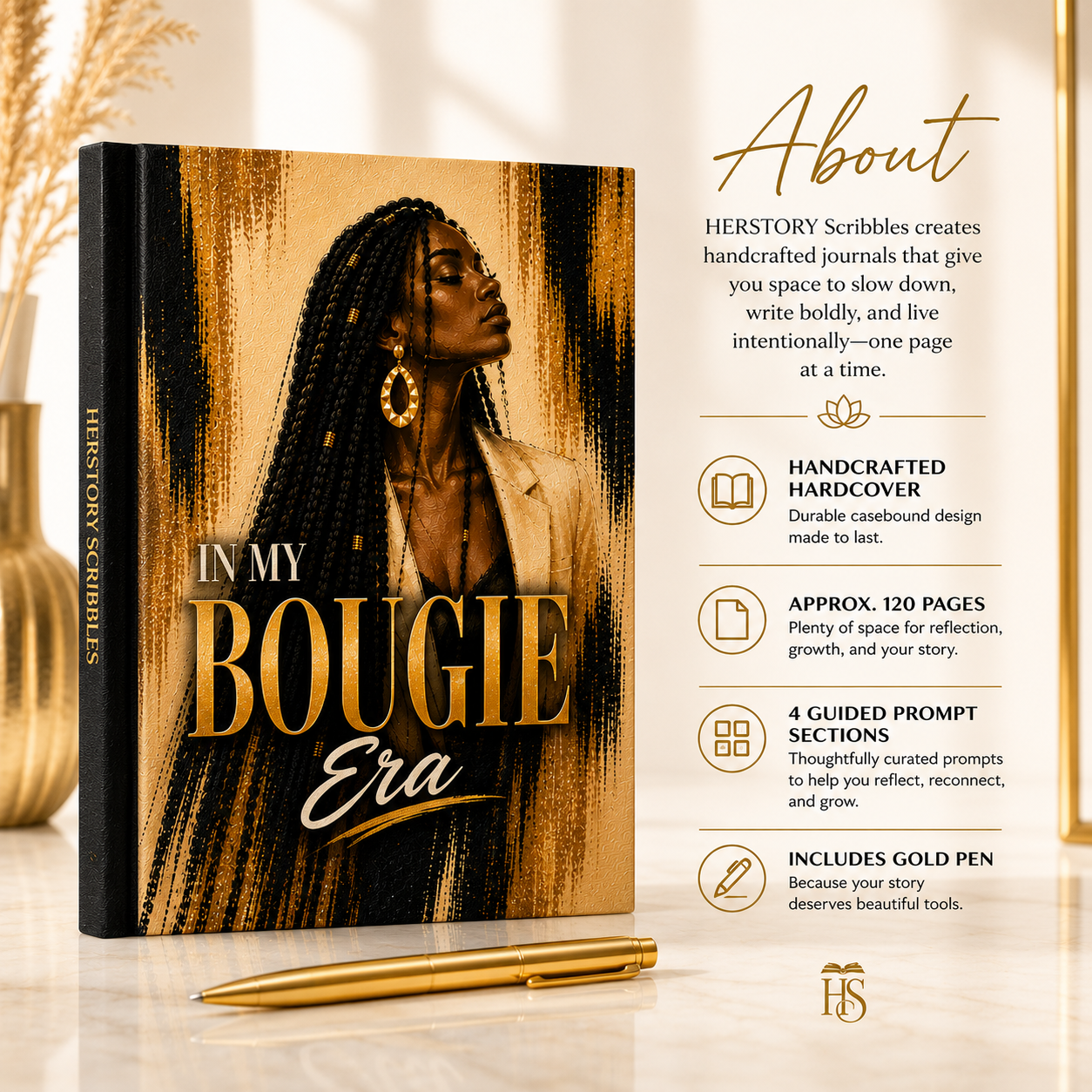 In My Bougie Era — Guided Self-Discovery Journal