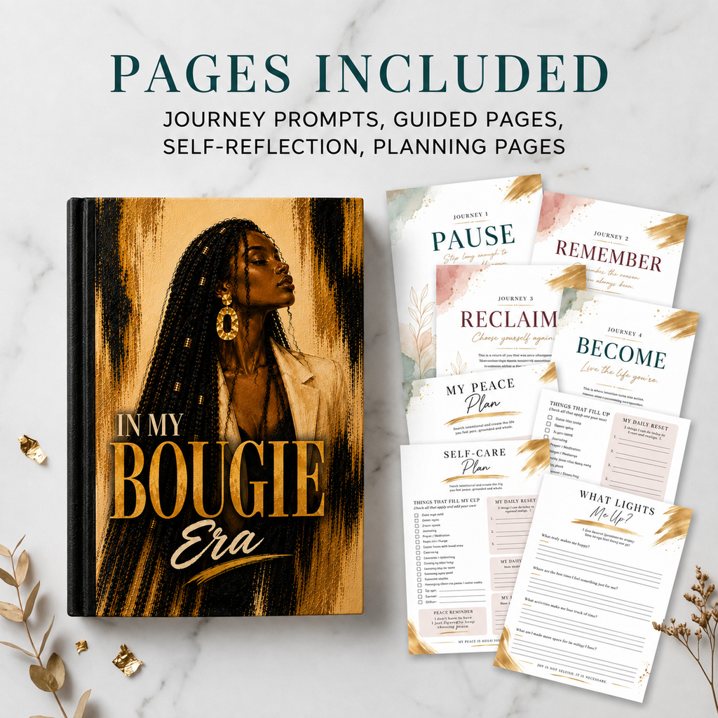 In My Bougie Era — Guided Self-Discovery Journal