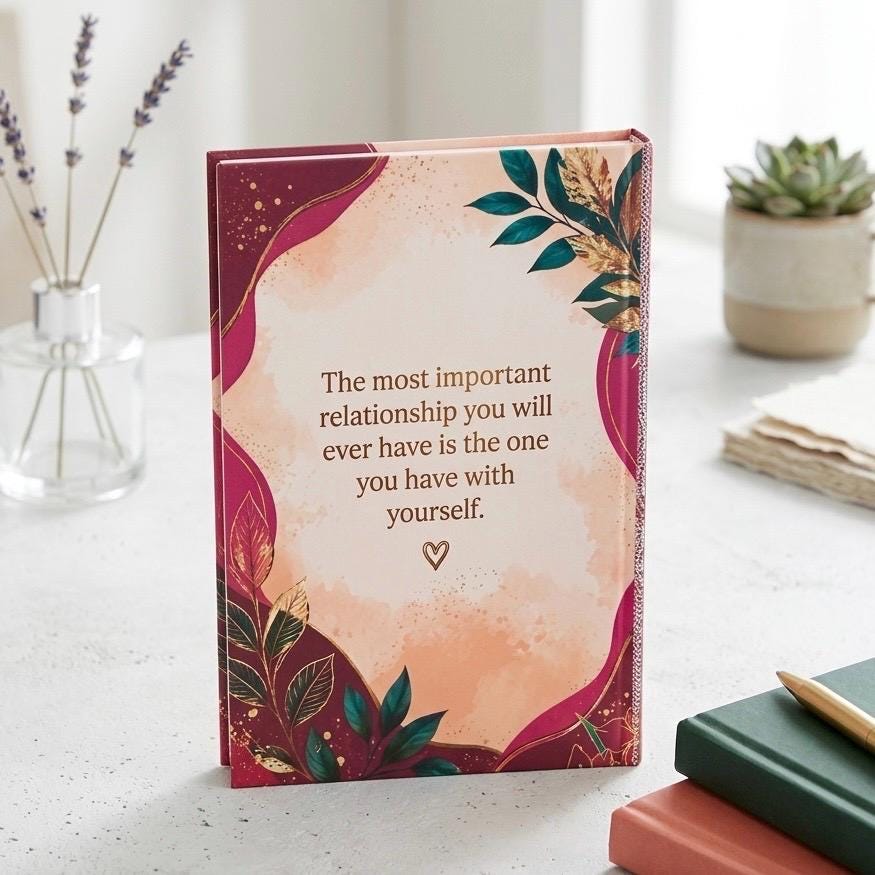 Guided Prompt Journal for Self-Discovery, Clarity & Intentional Living, Healing Prompts for Women, The Art of Choosing Me