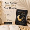 Guided Journal  for Black Women, Empowerment, Healing, Self-Care Candle, Pen
