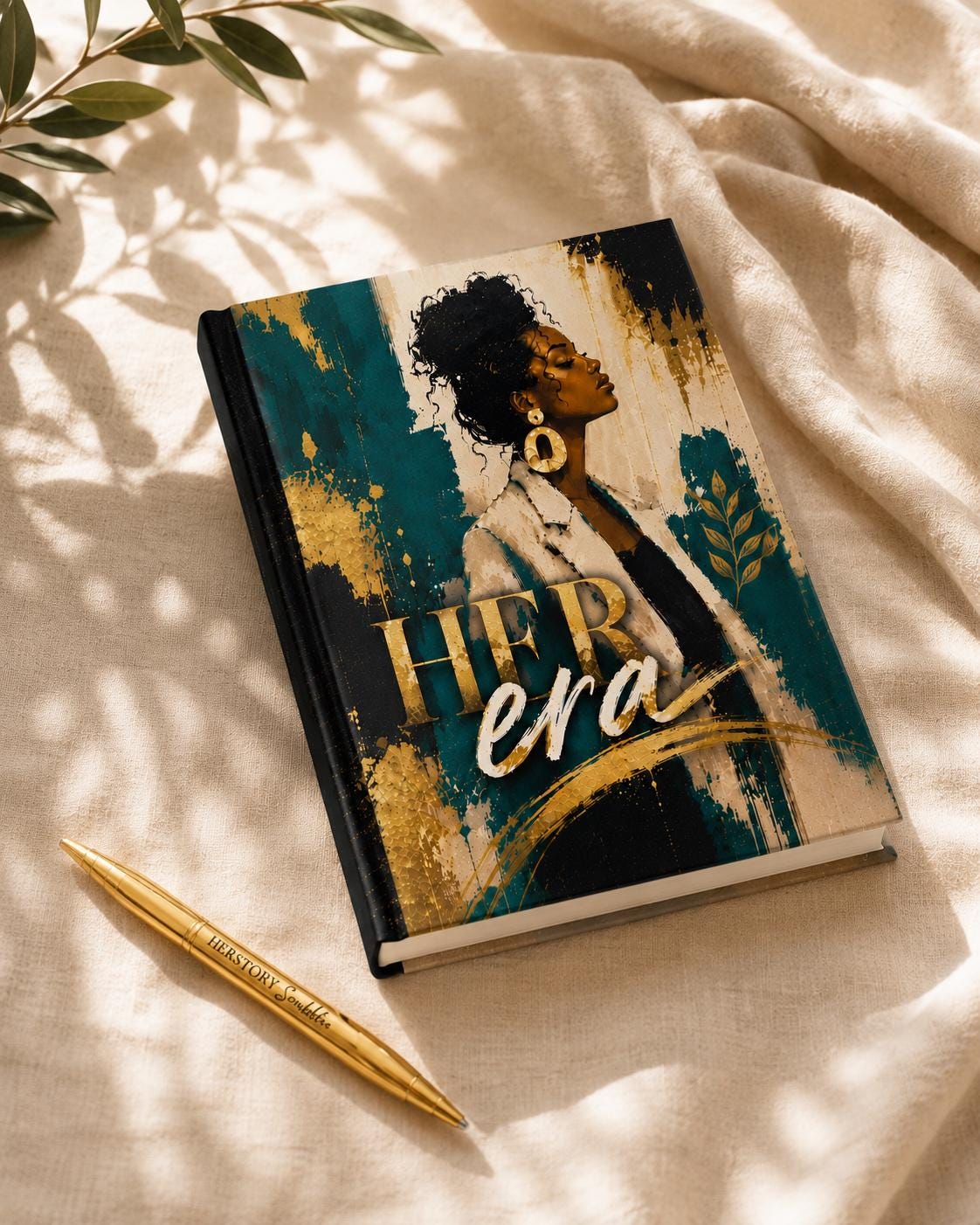Guided Prompt Journal for Women. Self Discovery & Healing Hardcover Notebook. Self Care Gift for Black Women. Reflection and Personal Growth