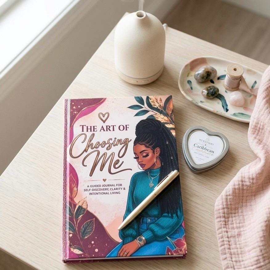 Guided Prompt Journal for Self-Discovery, Clarity & Intentional Living, Healing Prompts for Women, The Art of Choosing Me